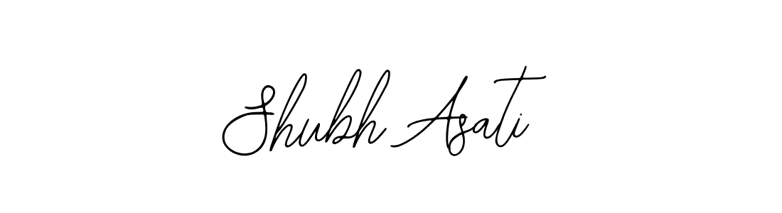 Shubh Asati stylish signature style. Best Handwritten Sign (Bearetta-2O07w) for my name. Handwritten Signature Collection Ideas for my name Shubh Asati. Shubh Asati signature style 12 images and pictures png