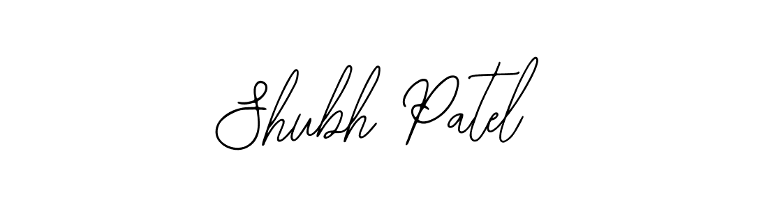 You should practise on your own different ways (Bearetta-2O07w) to write your name (Shubh Patel) in signature. don't let someone else do it for you. Shubh Patel signature style 12 images and pictures png