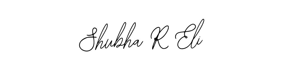 How to Draw Shubha R Eli signature style? Bearetta-2O07w is a latest design signature styles for name Shubha R Eli. Shubha R Eli signature style 12 images and pictures png