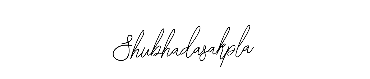 Shubhadasakpla stylish signature style. Best Handwritten Sign (Bearetta-2O07w) for my name. Handwritten Signature Collection Ideas for my name Shubhadasakpla. Shubhadasakpla signature style 12 images and pictures png