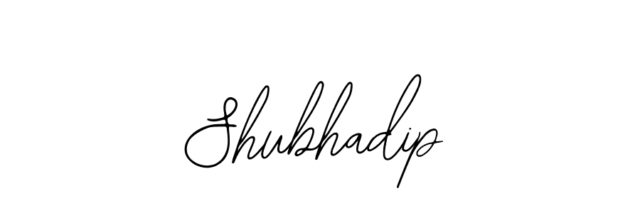 Also we have Shubhadip name is the best signature style. Create professional handwritten signature collection using Bearetta-2O07w autograph style. Shubhadip signature style 12 images and pictures png