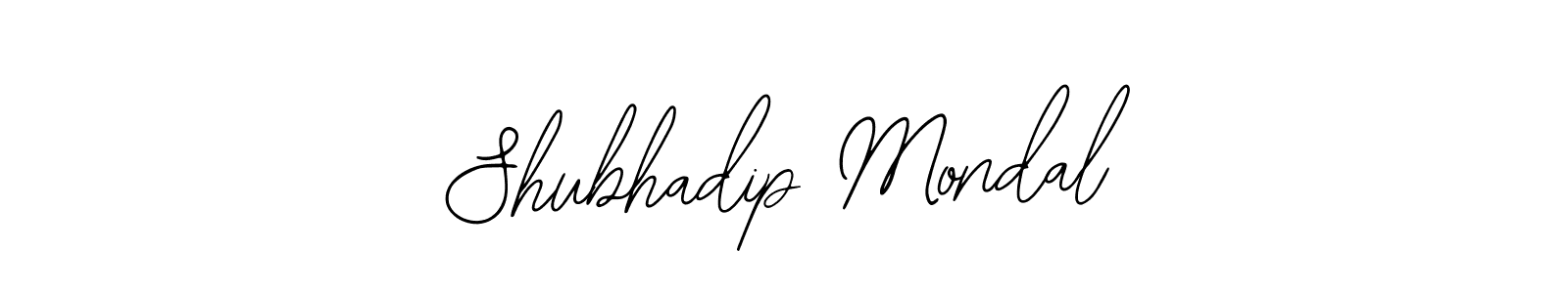 Make a beautiful signature design for name Shubhadip Mondal. With this signature (Bearetta-2O07w) style, you can create a handwritten signature for free. Shubhadip Mondal signature style 12 images and pictures png