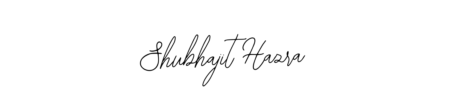 You should practise on your own different ways (Bearetta-2O07w) to write your name (Shubhajit Hazra) in signature. don't let someone else do it for you. Shubhajit Hazra signature style 12 images and pictures png