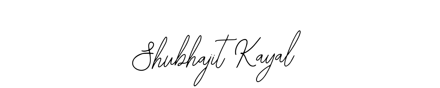 Design your own signature with our free online signature maker. With this signature software, you can create a handwritten (Bearetta-2O07w) signature for name Shubhajit Kayal. Shubhajit Kayal signature style 12 images and pictures png