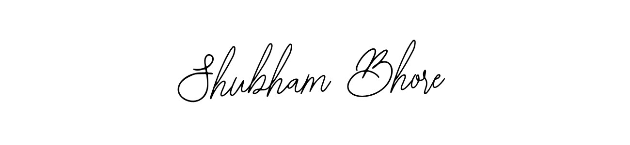 Design your own signature with our free online signature maker. With this signature software, you can create a handwritten (Bearetta-2O07w) signature for name Shubham Bhore. Shubham Bhore signature style 12 images and pictures png