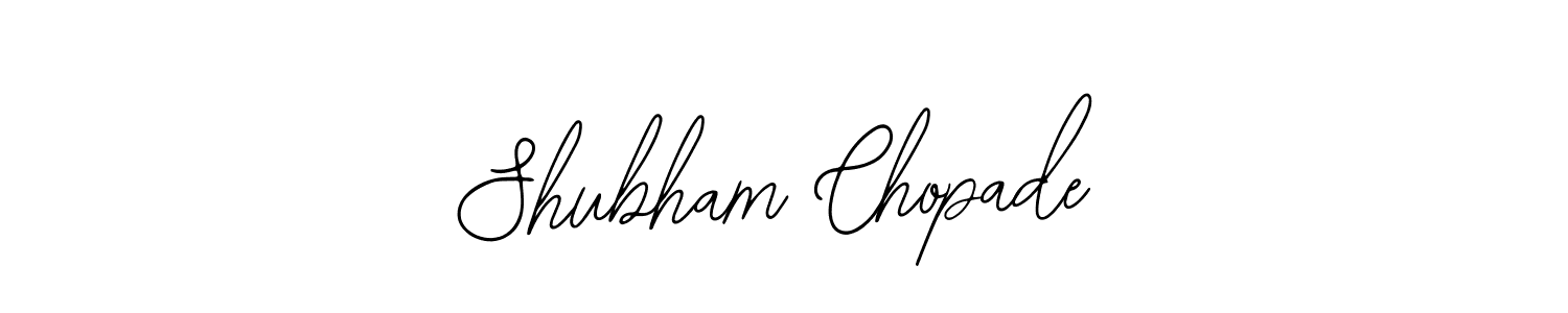 Make a beautiful signature design for name Shubham Chopade. With this signature (Bearetta-2O07w) style, you can create a handwritten signature for free. Shubham Chopade signature style 12 images and pictures png