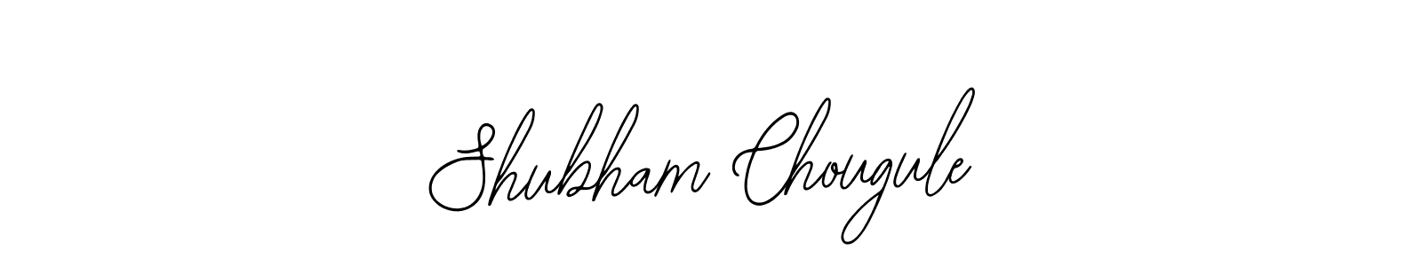 Design your own signature with our free online signature maker. With this signature software, you can create a handwritten (Bearetta-2O07w) signature for name Shubham Chougule. Shubham Chougule signature style 12 images and pictures png