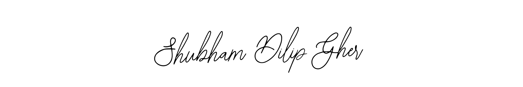 Also You can easily find your signature by using the search form. We will create Shubham Dilip Gher name handwritten signature images for you free of cost using Bearetta-2O07w sign style. Shubham Dilip Gher signature style 12 images and pictures png