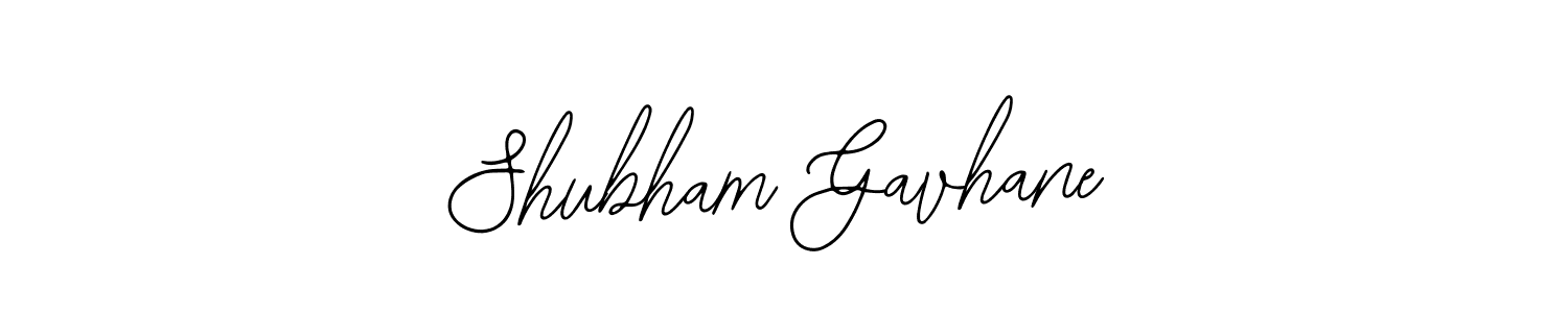You should practise on your own different ways (Bearetta-2O07w) to write your name (Shubham Gavhane) in signature. don't let someone else do it for you. Shubham Gavhane signature style 12 images and pictures png