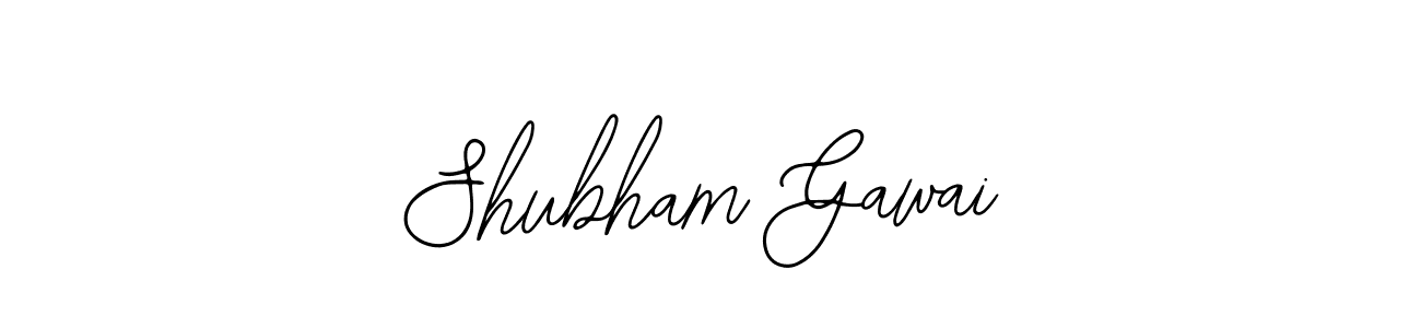 Shubham Gawai stylish signature style. Best Handwritten Sign (Bearetta-2O07w) for my name. Handwritten Signature Collection Ideas for my name Shubham Gawai. Shubham Gawai signature style 12 images and pictures png