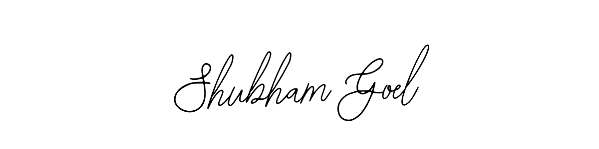 Use a signature maker to create a handwritten signature online. With this signature software, you can design (Bearetta-2O07w) your own signature for name Shubham Goel. Shubham Goel signature style 12 images and pictures png