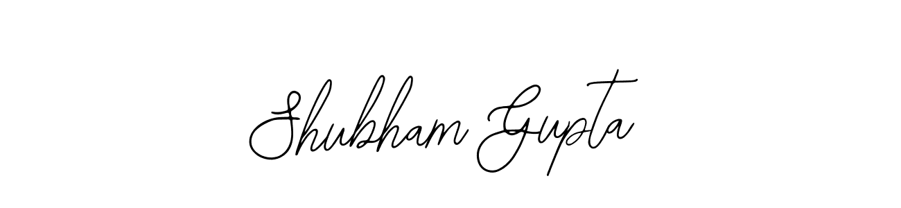 You should practise on your own different ways (Bearetta-2O07w) to write your name (Shubham Gupta) in signature. don't let someone else do it for you. Shubham Gupta signature style 12 images and pictures png