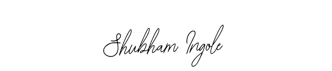 Make a beautiful signature design for name Shubham Ingole. With this signature (Bearetta-2O07w) style, you can create a handwritten signature for free. Shubham Ingole signature style 12 images and pictures png