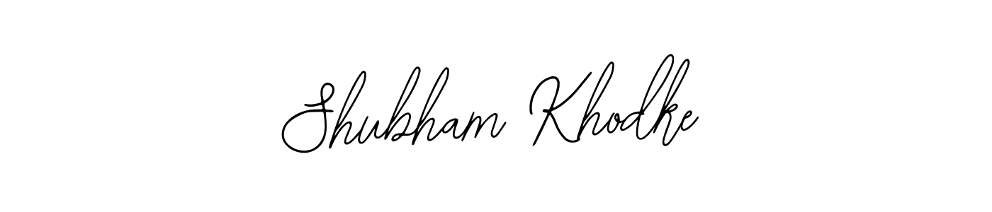 Use a signature maker to create a handwritten signature online. With this signature software, you can design (Bearetta-2O07w) your own signature for name Shubham Khodke. Shubham Khodke signature style 12 images and pictures png