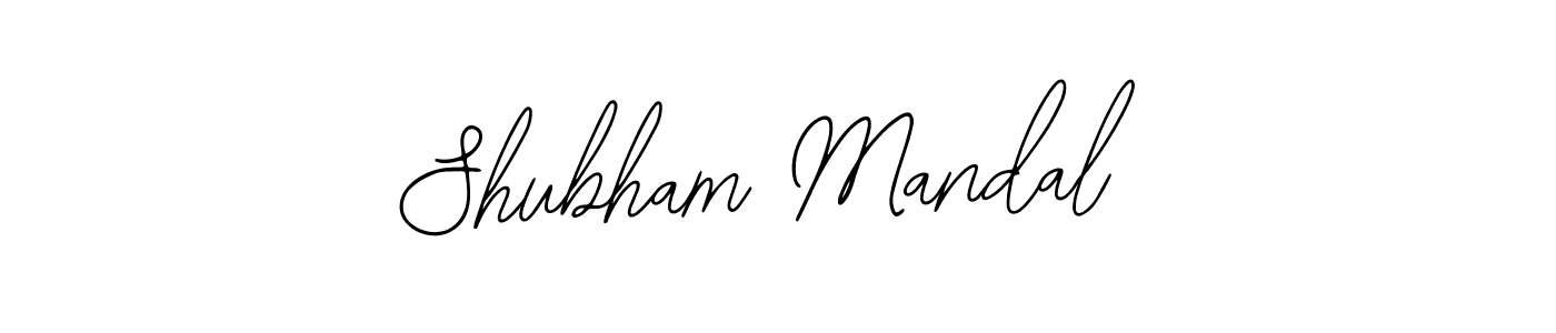 You should practise on your own different ways (Bearetta-2O07w) to write your name (Shubham Mandal) in signature. don't let someone else do it for you. Shubham Mandal signature style 12 images and pictures png