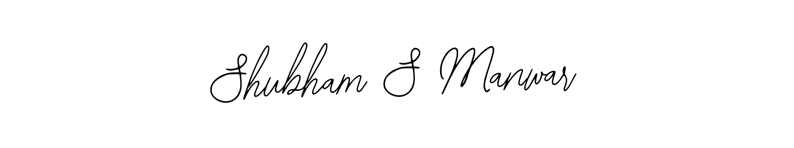 Also You can easily find your signature by using the search form. We will create Shubham S Manwar name handwritten signature images for you free of cost using Bearetta-2O07w sign style. Shubham S Manwar signature style 12 images and pictures png