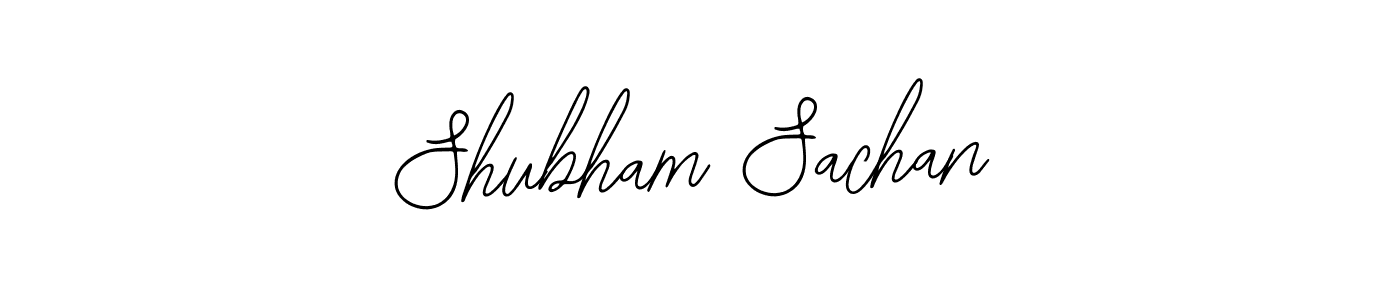 How to make Shubham Sachan name signature. Use Bearetta-2O07w style for creating short signs online. This is the latest handwritten sign. Shubham Sachan signature style 12 images and pictures png