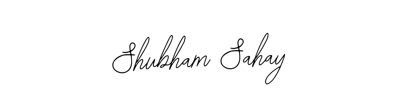 if you are searching for the best signature style for your name Shubham Sahay. so please give up your signature search. here we have designed multiple signature styles  using Bearetta-2O07w. Shubham Sahay signature style 12 images and pictures png
