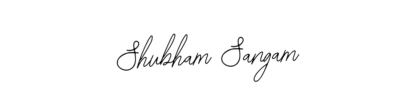 Make a beautiful signature design for name Shubham Sangam. Use this online signature maker to create a handwritten signature for free. Shubham Sangam signature style 12 images and pictures png