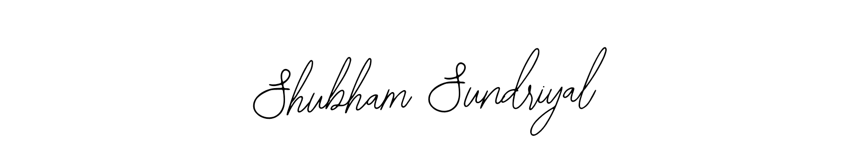 Bearetta-2O07w is a professional signature style that is perfect for those who want to add a touch of class to their signature. It is also a great choice for those who want to make their signature more unique. Get Shubham Sundriyal name to fancy signature for free. Shubham Sundriyal signature style 12 images and pictures png