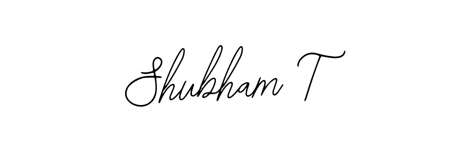Bearetta-2O07w is a professional signature style that is perfect for those who want to add a touch of class to their signature. It is also a great choice for those who want to make their signature more unique. Get Shubham T name to fancy signature for free. Shubham T signature style 12 images and pictures png