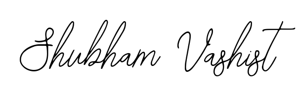 Express your personality with a custom Shubham Vashist signature crafted with Bearetta-2O07w typography. Free transparent PNG download available. Shubham Vashist signature style 12 images and pictures png