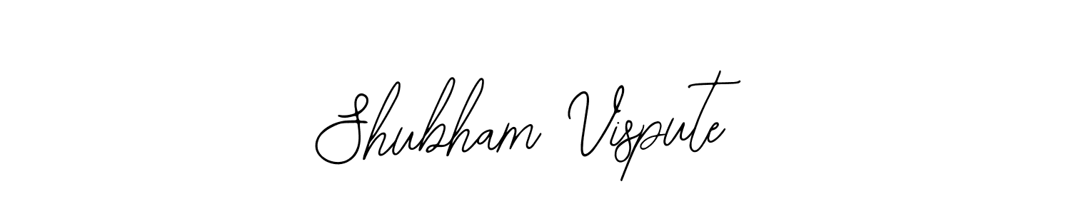 You should practise on your own different ways (Bearetta-2O07w) to write your name (Shubham Vispute) in signature. don't let someone else do it for you. Shubham Vispute signature style 12 images and pictures png