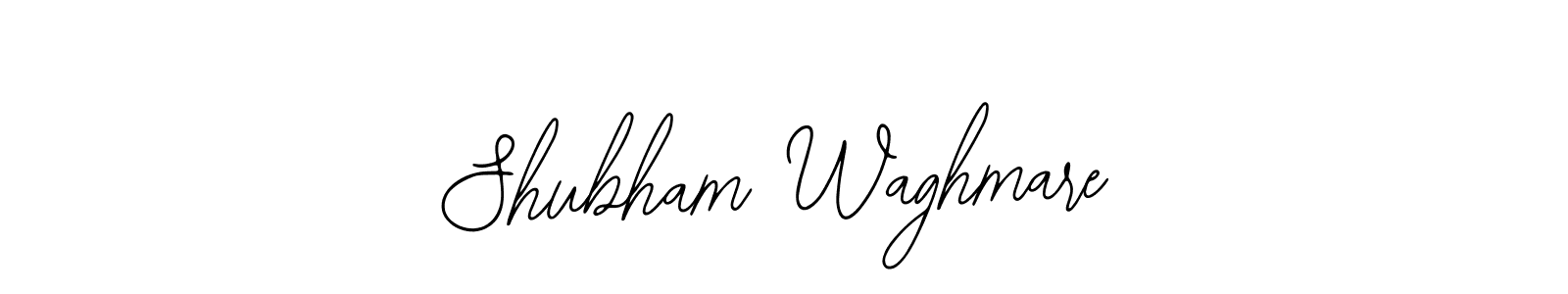 Bearetta-2O07w is a professional signature style that is perfect for those who want to add a touch of class to their signature. It is also a great choice for those who want to make their signature more unique. Get Shubham Waghmare name to fancy signature for free. Shubham Waghmare signature style 12 images and pictures png