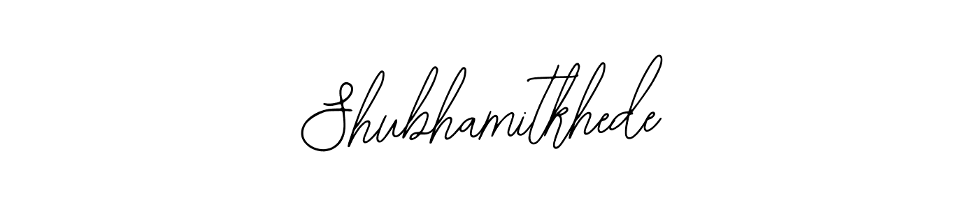 The best way (Bearetta-2O07w) to make a short signature is to pick only two or three words in your name. The name Shubhamitkhede include a total of six letters. For converting this name. Shubhamitkhede signature style 12 images and pictures png