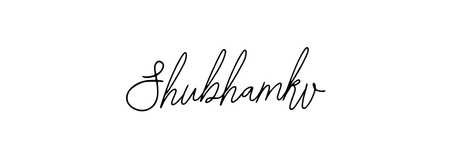 You should practise on your own different ways (Bearetta-2O07w) to write your name (Shubhamkv) in signature. don't let someone else do it for you. Shubhamkv signature style 12 images and pictures png