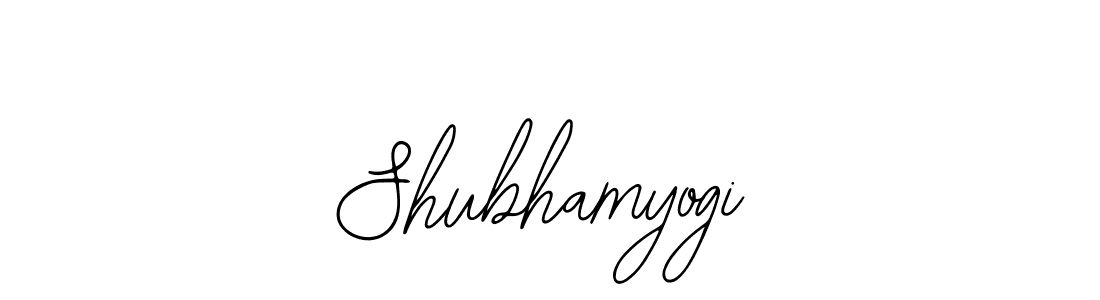 Also we have Shubhamyogi name is the best signature style. Create professional handwritten signature collection using Bearetta-2O07w autograph style. Shubhamyogi signature style 12 images and pictures png