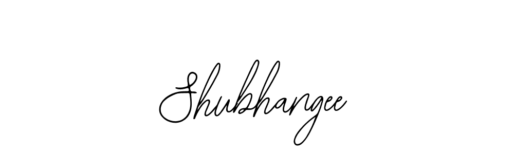 Design your own signature with our free online signature maker. With this signature software, you can create a handwritten (Bearetta-2O07w) signature for name Shubhangee. Shubhangee signature style 12 images and pictures png
