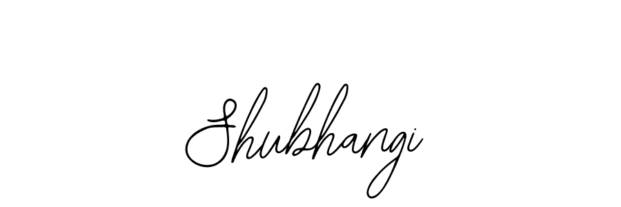 Use a signature maker to create a handwritten signature online. With this signature software, you can design (Bearetta-2O07w) your own signature for name Shubhangi. Shubhangi signature style 12 images and pictures png