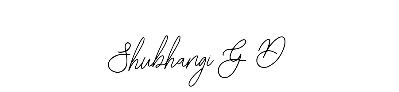 if you are searching for the best signature style for your name Shubhangi G D. so please give up your signature search. here we have designed multiple signature styles  using Bearetta-2O07w. Shubhangi G D signature style 12 images and pictures png