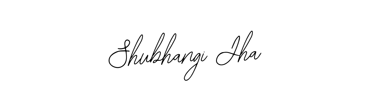 Bearetta-2O07w is a professional signature style that is perfect for those who want to add a touch of class to their signature. It is also a great choice for those who want to make their signature more unique. Get Shubhangi Jha name to fancy signature for free. Shubhangi Jha signature style 12 images and pictures png