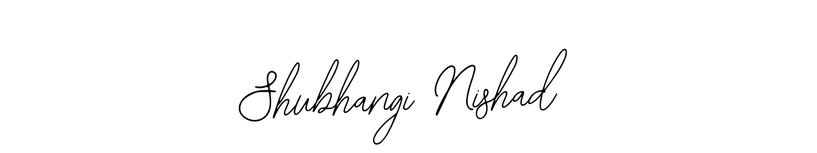 How to make Shubhangi Nishad signature? Bearetta-2O07w is a professional autograph style. Create handwritten signature for Shubhangi Nishad name. Shubhangi Nishad signature style 12 images and pictures png