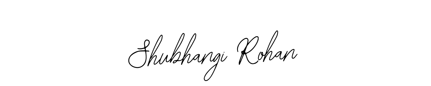Bearetta-2O07w is a professional signature style that is perfect for those who want to add a touch of class to their signature. It is also a great choice for those who want to make their signature more unique. Get Shubhangi Rohan name to fancy signature for free. Shubhangi Rohan signature style 12 images and pictures png