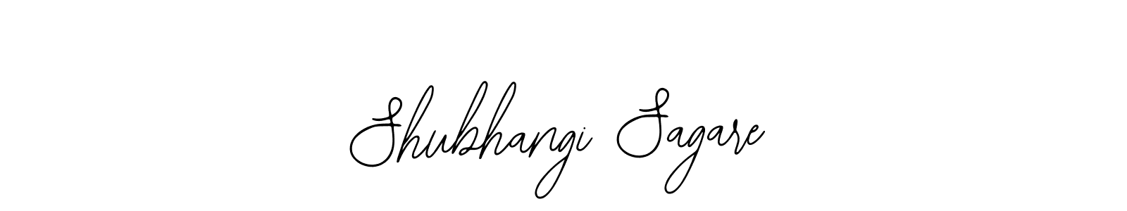 The best way (Bearetta-2O07w) to make a short signature is to pick only two or three words in your name. The name Shubhangi Sagare include a total of six letters. For converting this name. Shubhangi Sagare signature style 12 images and pictures png