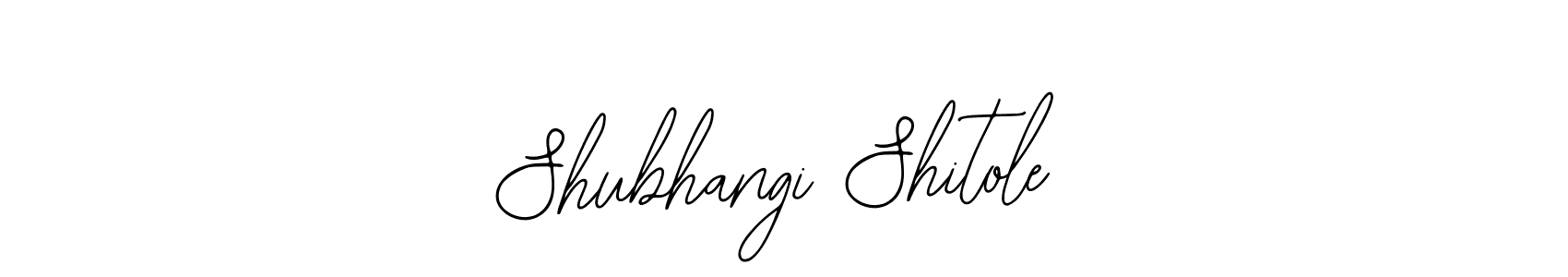 You should practise on your own different ways (Bearetta-2O07w) to write your name (Shubhangi Shitole) in signature. don't let someone else do it for you. Shubhangi Shitole signature style 12 images and pictures png