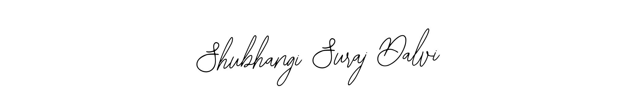 Make a beautiful signature design for name Shubhangi Suraj Dalvi. Use this online signature maker to create a handwritten signature for free. Shubhangi Suraj Dalvi signature style 12 images and pictures png