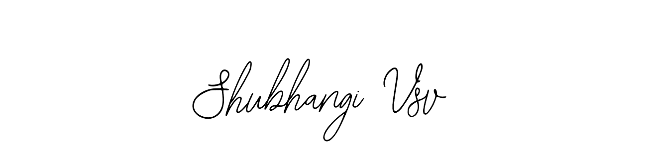 Also You can easily find your signature by using the search form. We will create Shubhangi Vsv name handwritten signature images for you free of cost using Bearetta-2O07w sign style. Shubhangi Vsv signature style 12 images and pictures png