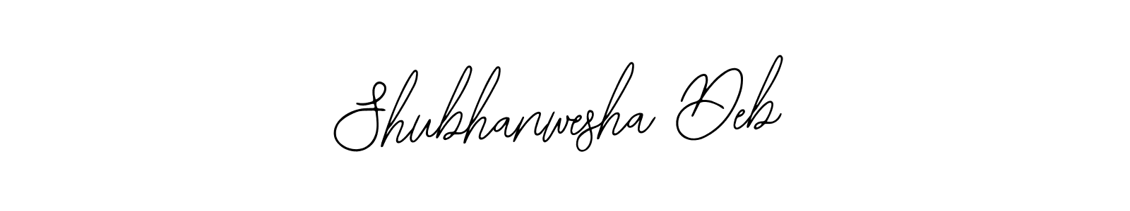 Shubhanwesha Deb stylish signature style. Best Handwritten Sign (Bearetta-2O07w) for my name. Handwritten Signature Collection Ideas for my name Shubhanwesha Deb. Shubhanwesha Deb signature style 12 images and pictures png