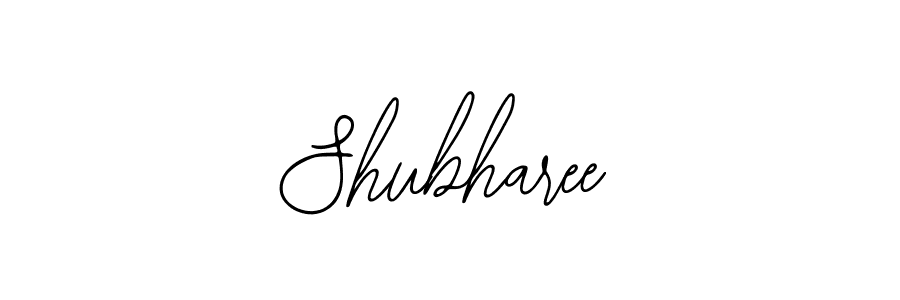 You should practise on your own different ways (Bearetta-2O07w) to write your name (Shubharee) in signature. don't let someone else do it for you. Shubharee signature style 12 images and pictures png