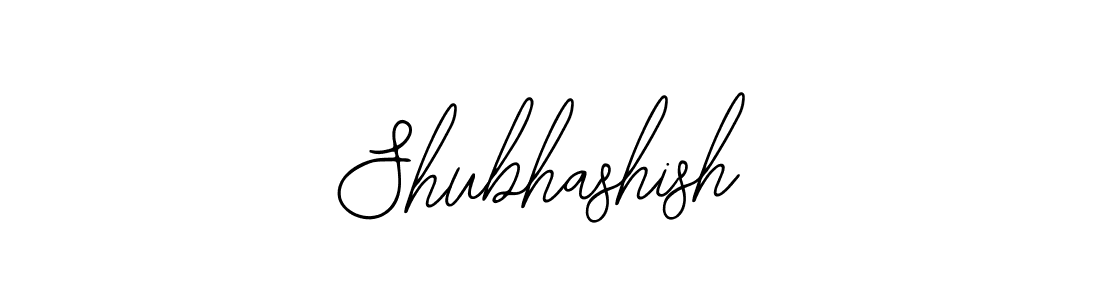 You should practise on your own different ways (Bearetta-2O07w) to write your name (Shubhashish) in signature. don't let someone else do it for you. Shubhashish signature style 12 images and pictures png
