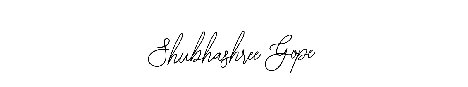 Similarly Bearetta-2O07w is the best handwritten signature design. Signature creator online .You can use it as an online autograph creator for name Shubhashree Gope. Shubhashree Gope signature style 12 images and pictures png
