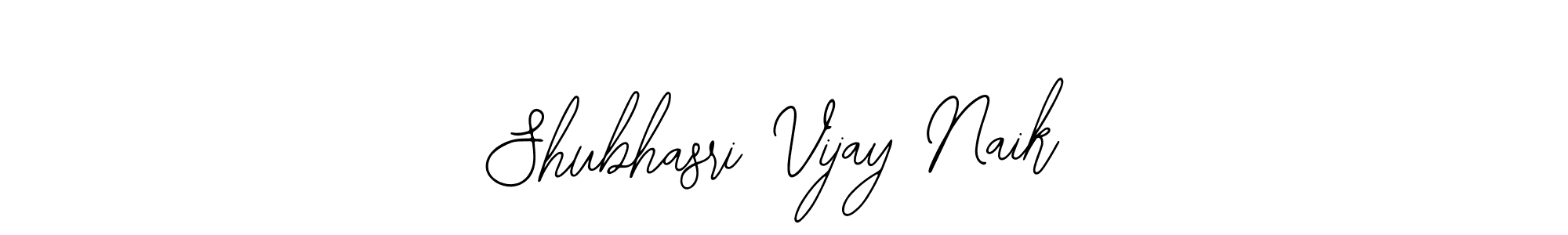 This is the best signature style for the Shubhasri Vijay Naik name. Also you like these signature font (Bearetta-2O07w). Mix name signature. Shubhasri Vijay Naik signature style 12 images and pictures png