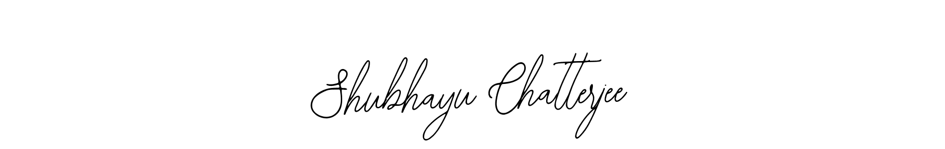 You should practise on your own different ways (Bearetta-2O07w) to write your name (Shubhayu Chatterjee) in signature. don't let someone else do it for you. Shubhayu Chatterjee signature style 12 images and pictures png