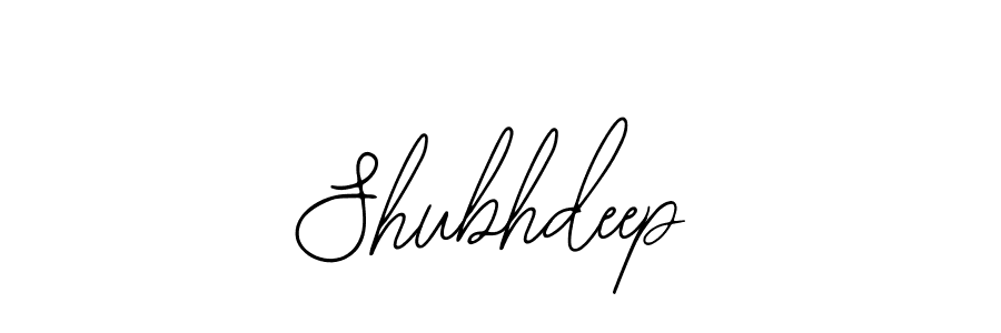 How to make Shubhdeep signature? Bearetta-2O07w is a professional autograph style. Create handwritten signature for Shubhdeep name. Shubhdeep signature style 12 images and pictures png