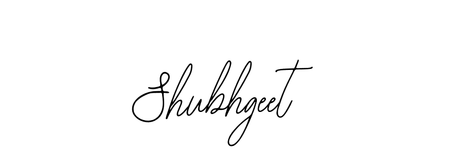 The best way (Bearetta-2O07w) to make a short signature is to pick only two or three words in your name. The name Shubhgeet include a total of six letters. For converting this name. Shubhgeet signature style 12 images and pictures png