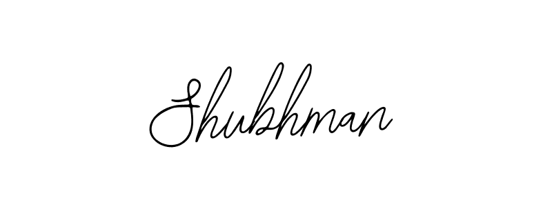 if you are searching for the best signature style for your name Shubhman. so please give up your signature search. here we have designed multiple signature styles  using Bearetta-2O07w. Shubhman signature style 12 images and pictures png